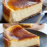 Tarta de Queso con Crème Brûlée